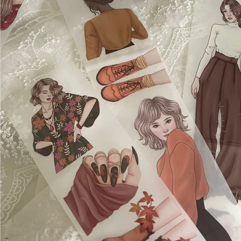 London Gifties Autumnal Girls Washi Tape